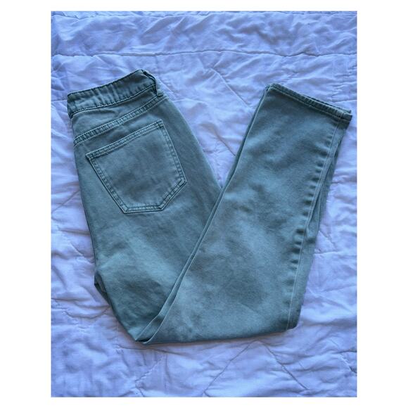 PacSun Pastel Green Mom Jeans – Women’s Size 27 (US Size 4) - Picture 3 of 3